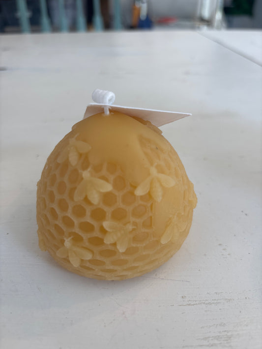 Beehive Decorative Beeswax Candle