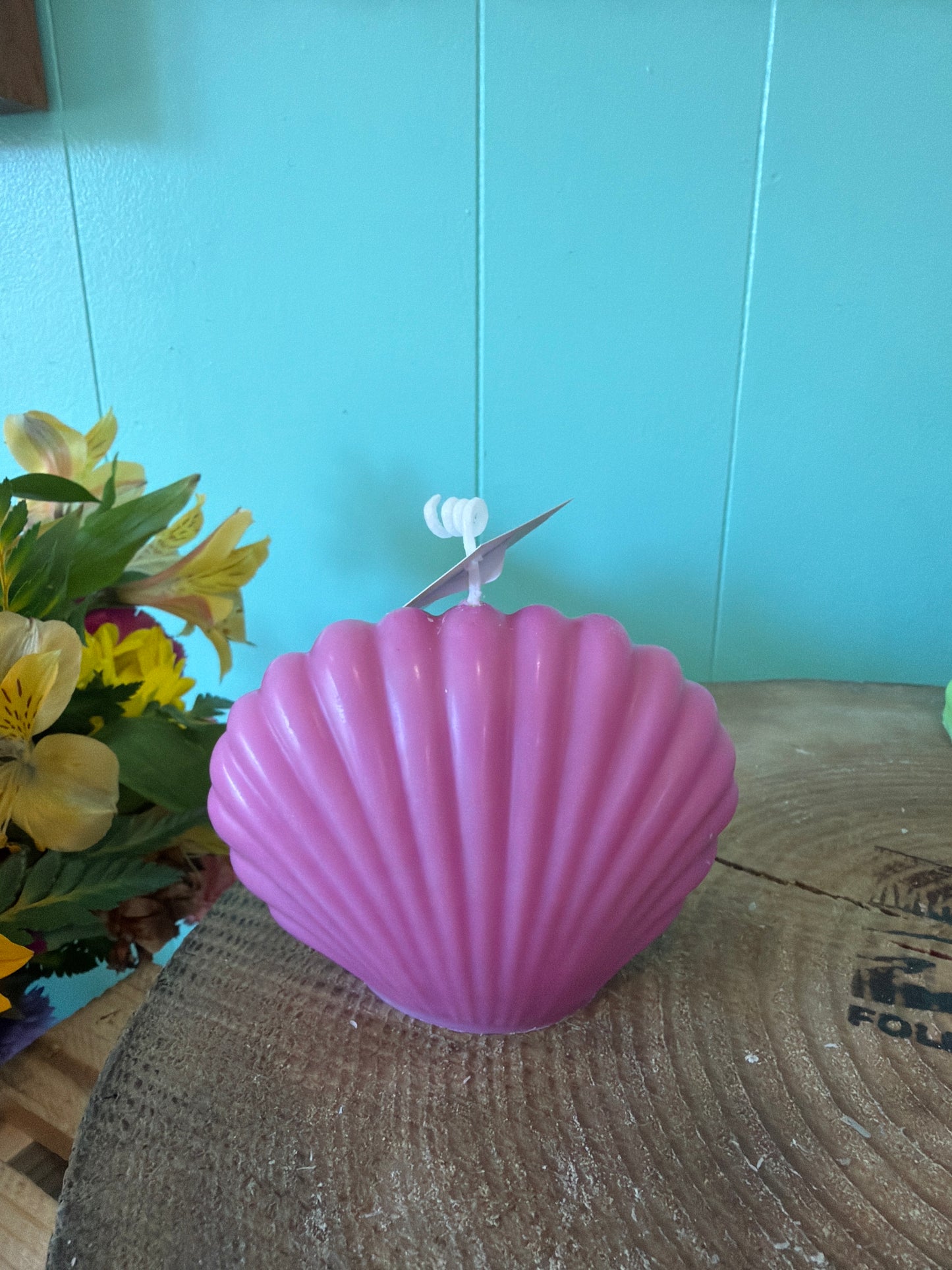 Sea Shell (large) Beeswax Candle