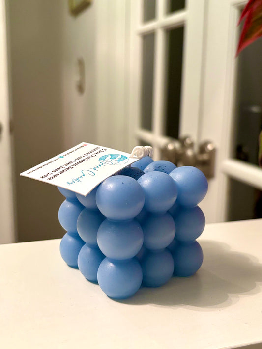Bubble 5.5oz Beeswax Candle
