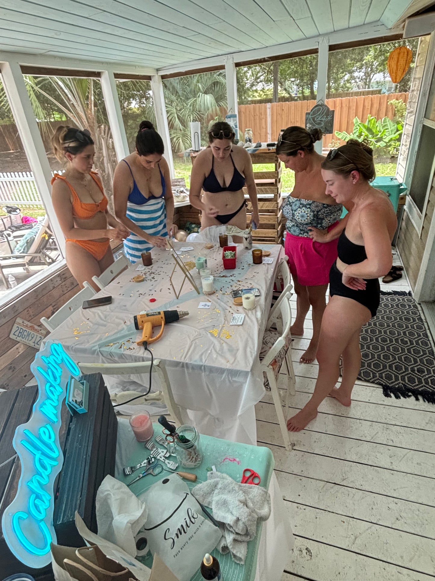 Private Candle Making Party