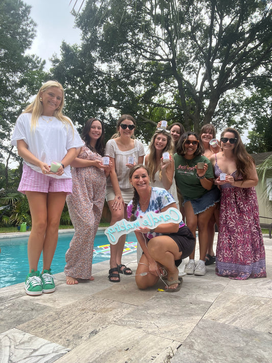 Private Candle Making Pool Party
