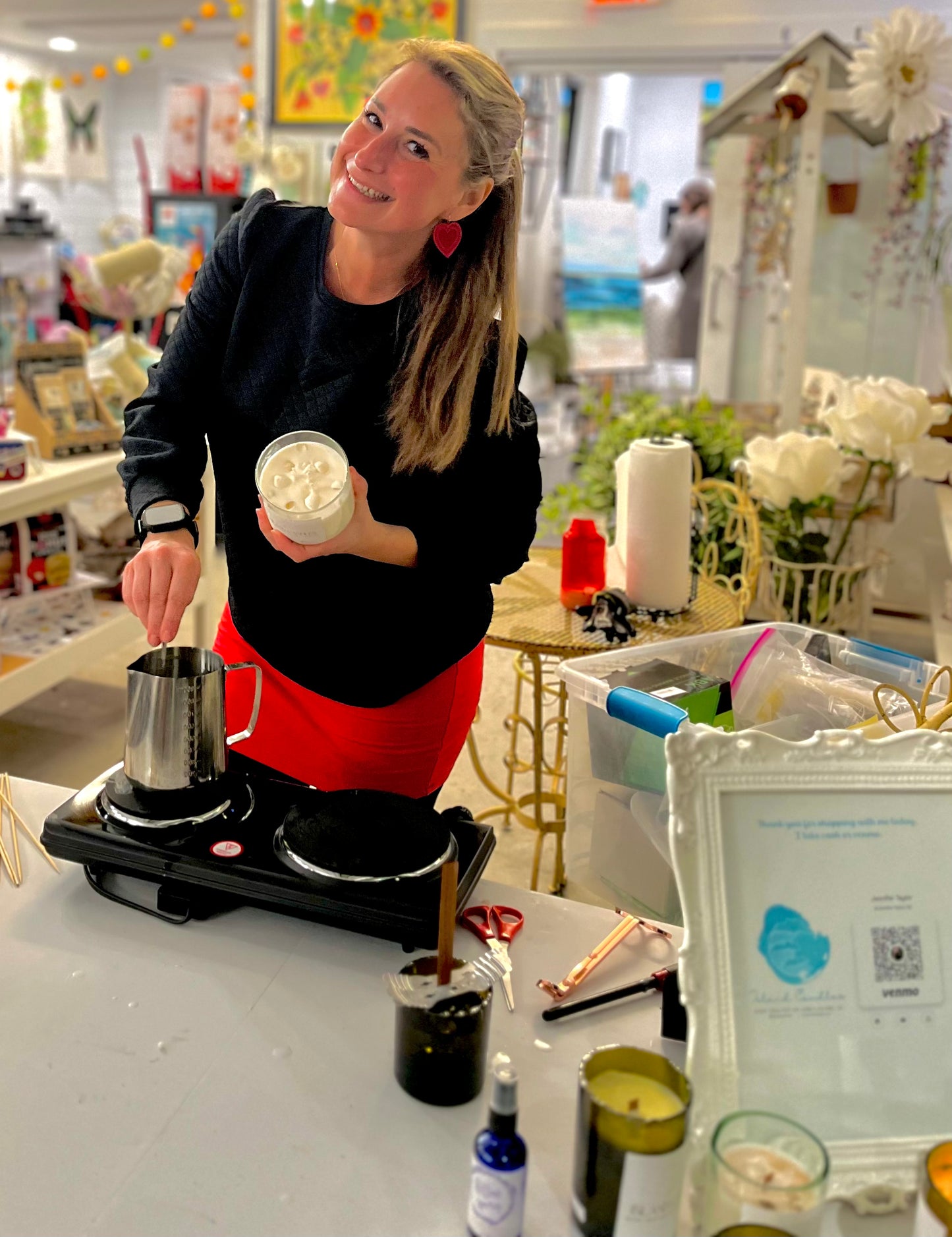 Private Candle Making Party