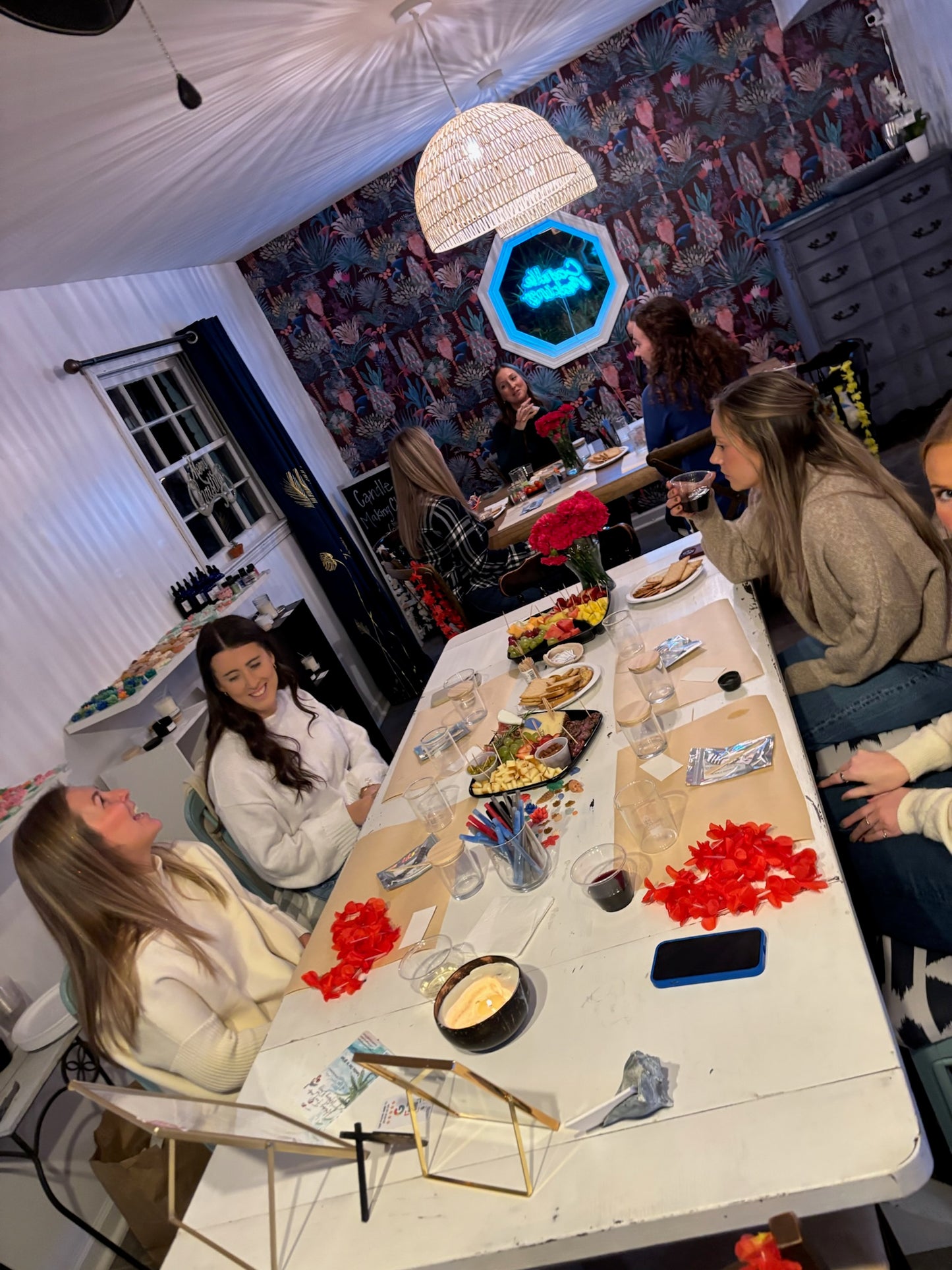 Private Candle Making Party options