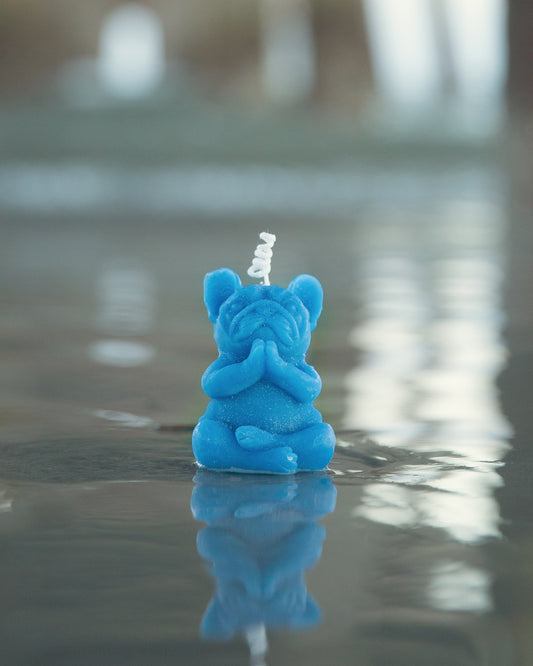 Yoga Pup 🧘‍♀️🐶 Beeswax Candle