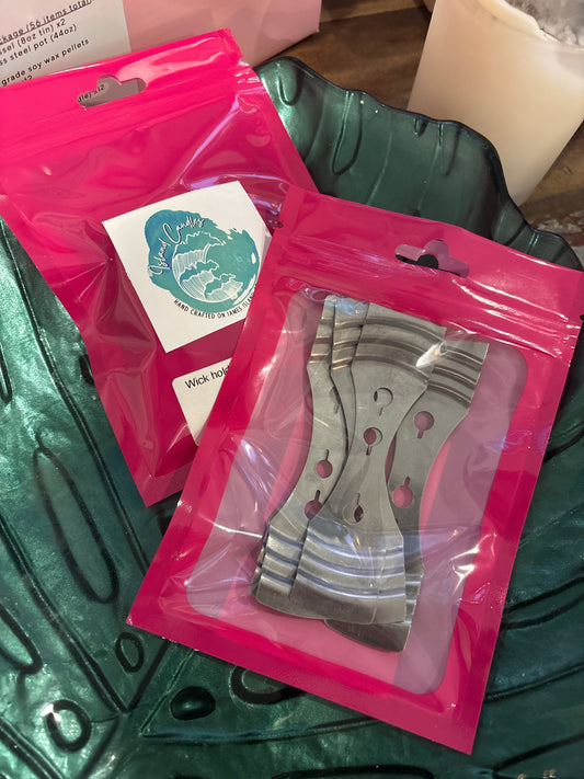 Wick holders - stainless steel