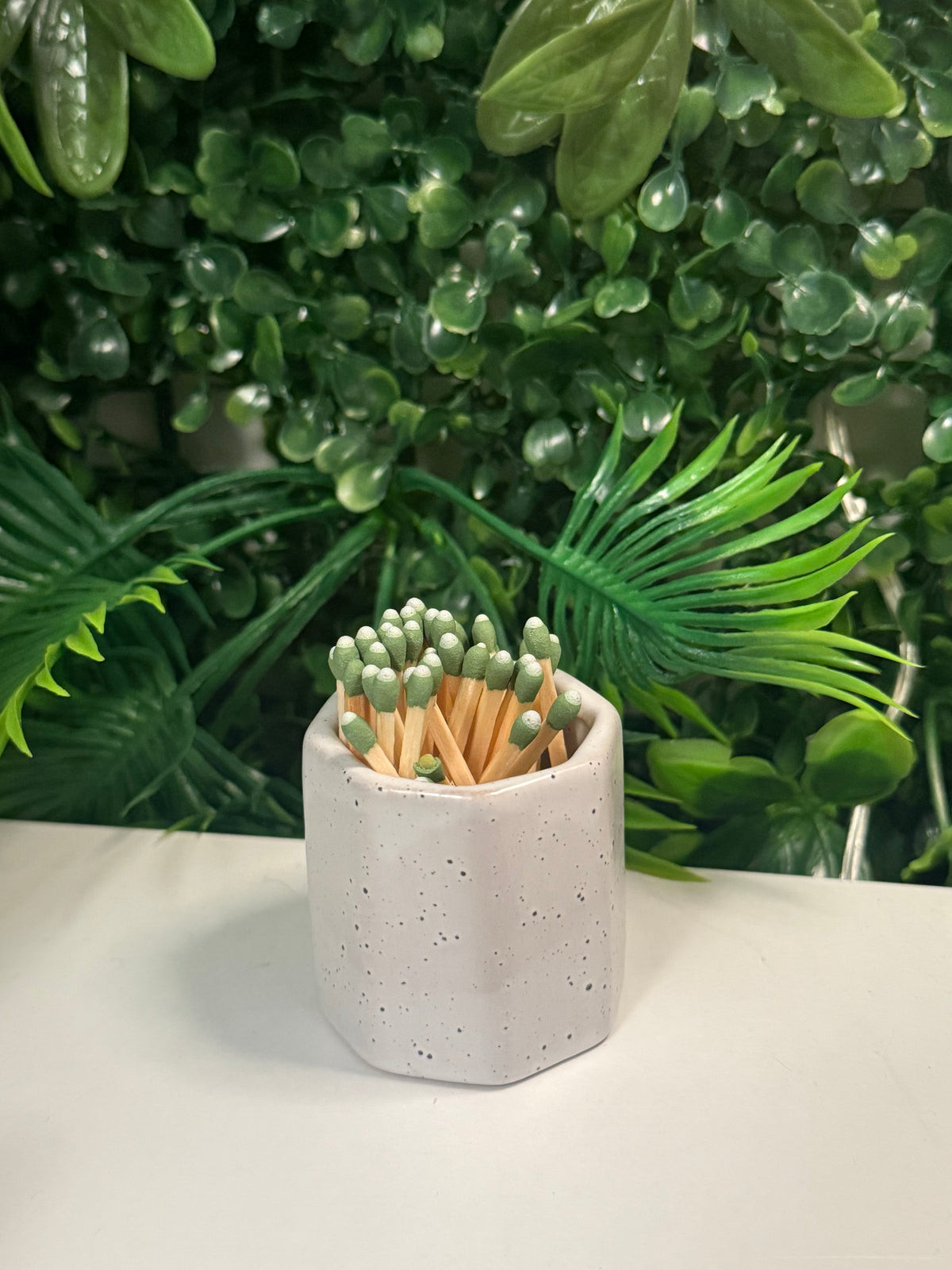 Match Holders w/ Greenlight matches – available at Island Vibes & Island Candles in Charleston, SC