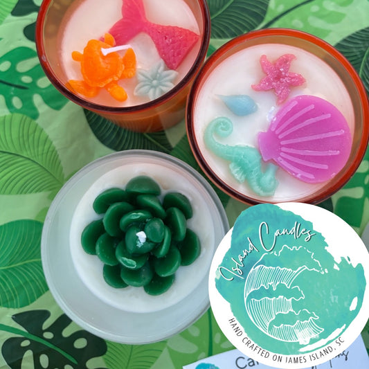 Beeswax candle toppers (add on to candle order)