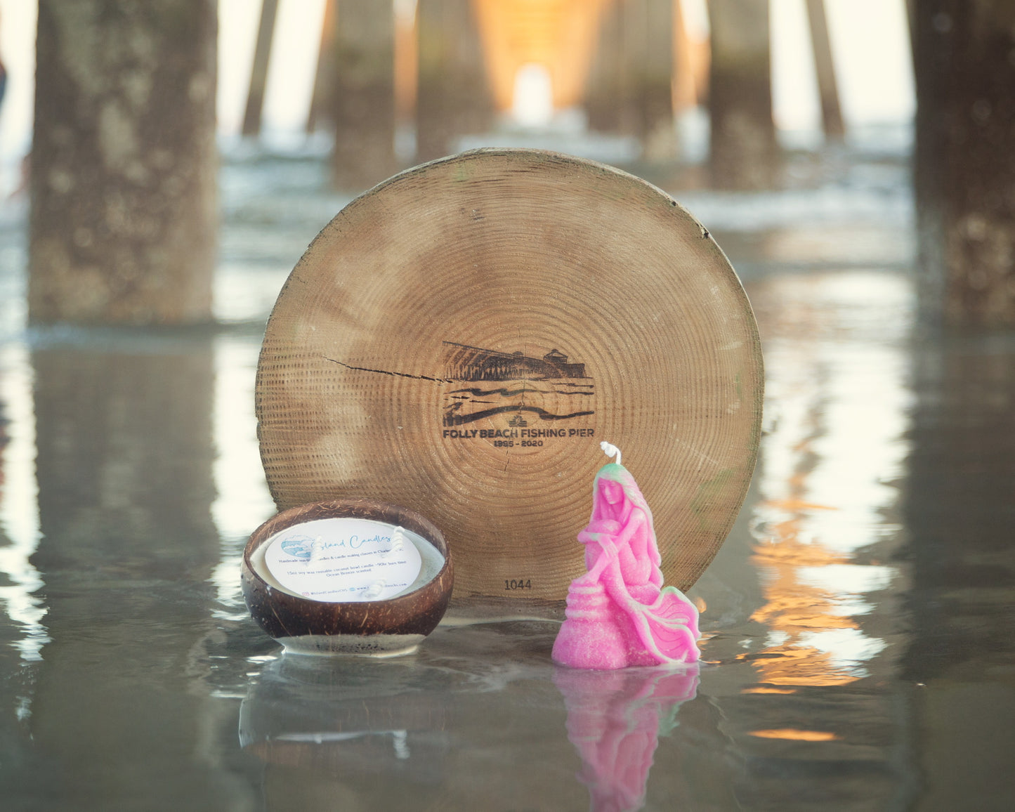 Mermaid 7oz Beeswax Candle