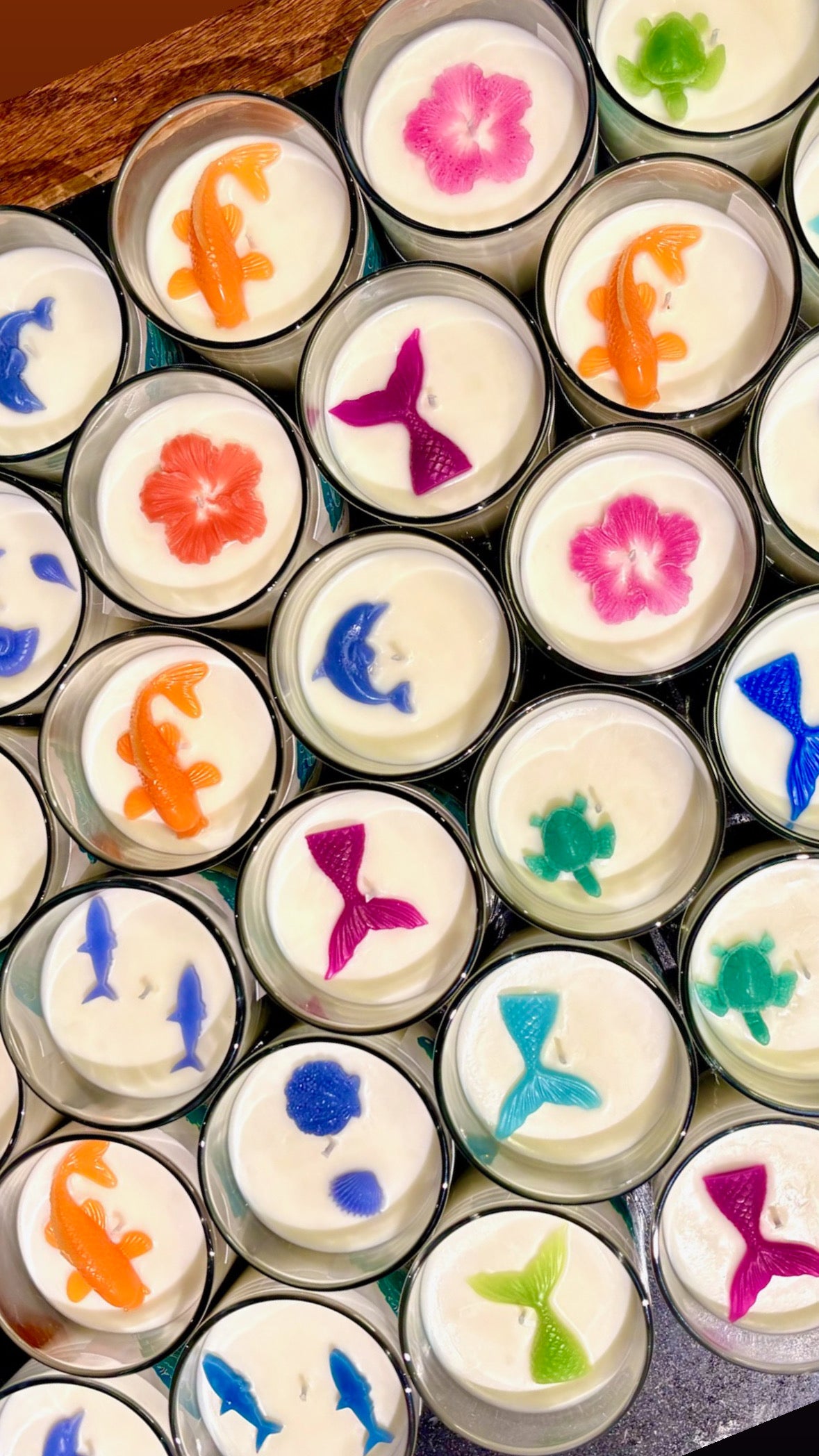 Beeswax candle toppers (add on to candle order)