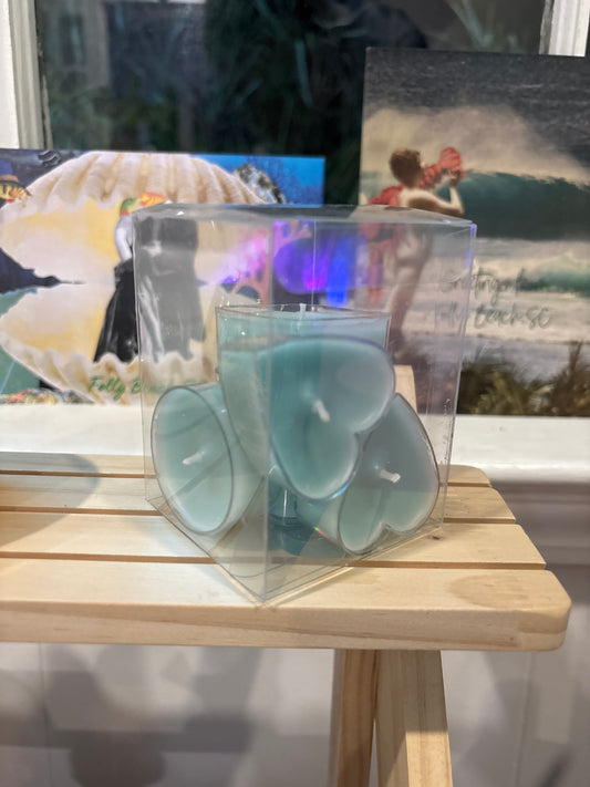 Tea lights made with Organic Soy Wax