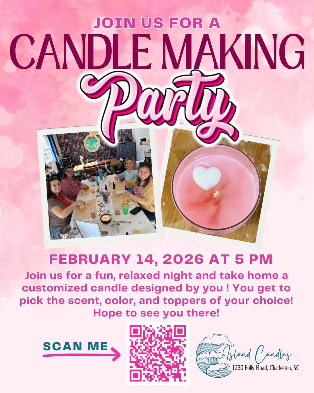 Candle Making Class tickets