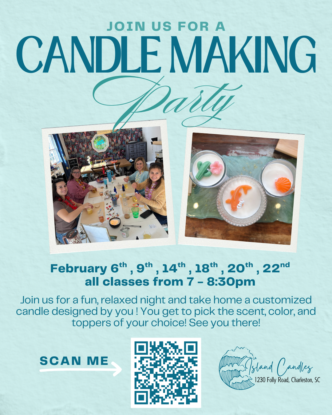 Candle Making Class tickets