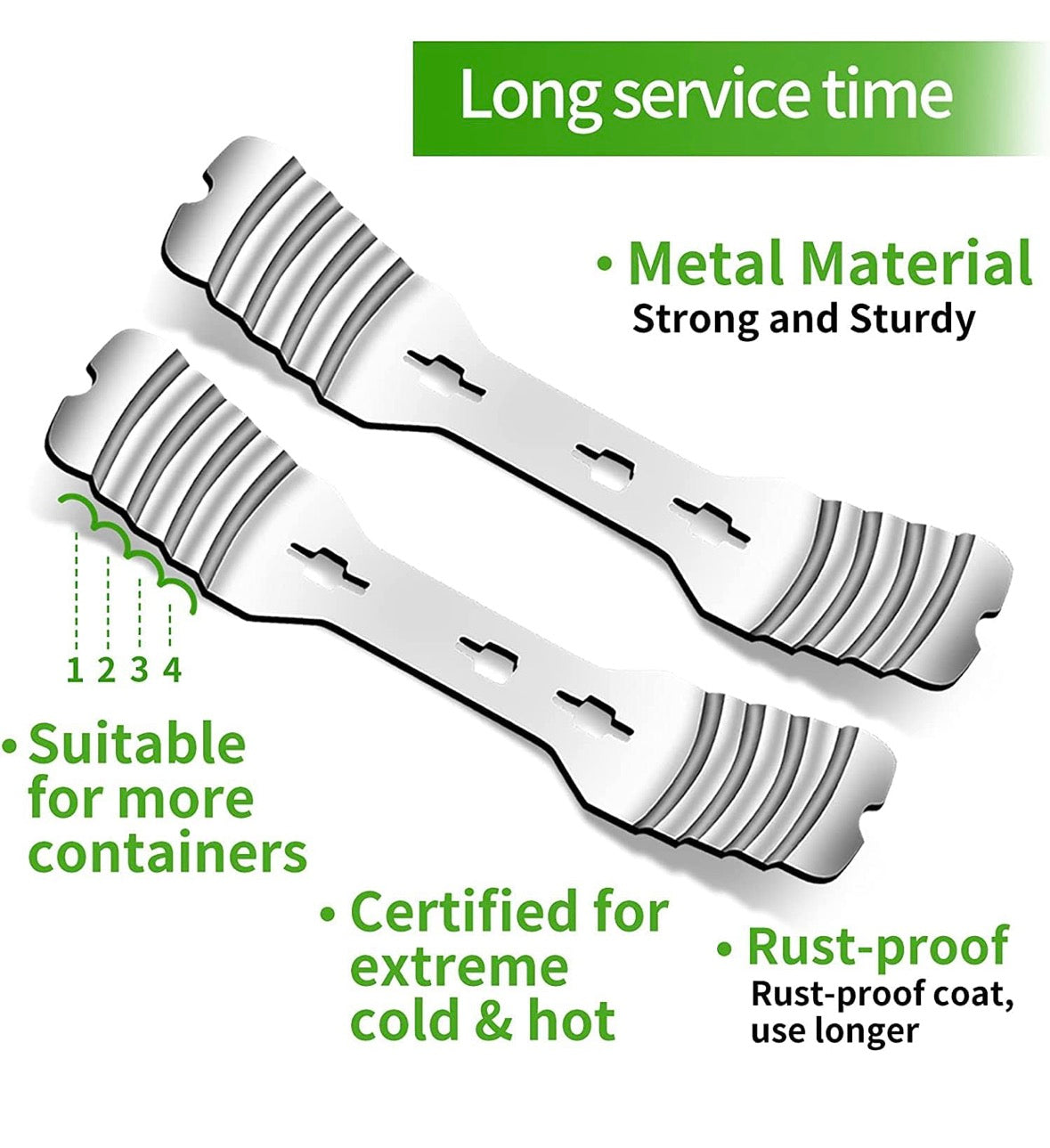 Wick holders - stainless steel