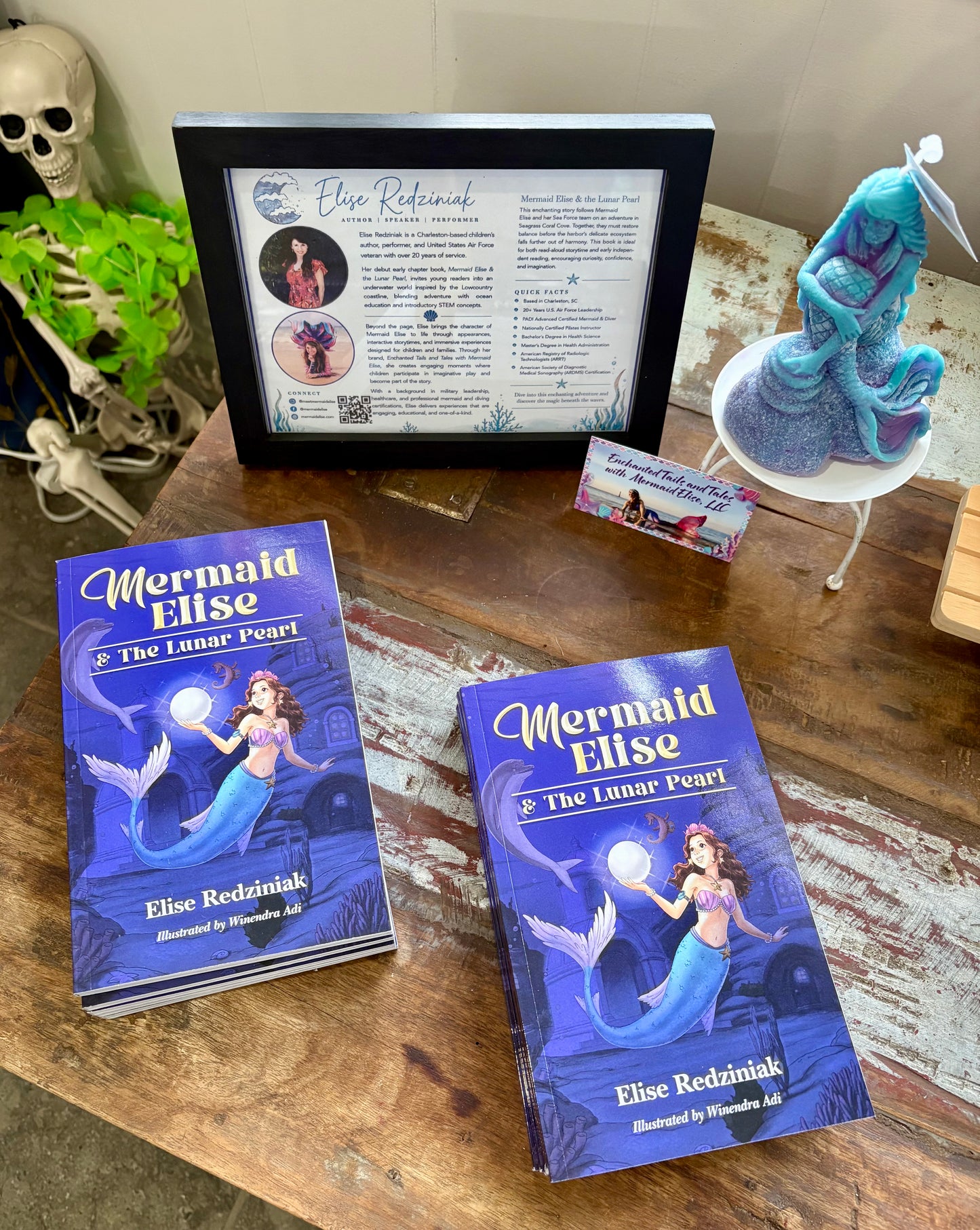 Mermaid Elise Book - Signed & Personalized