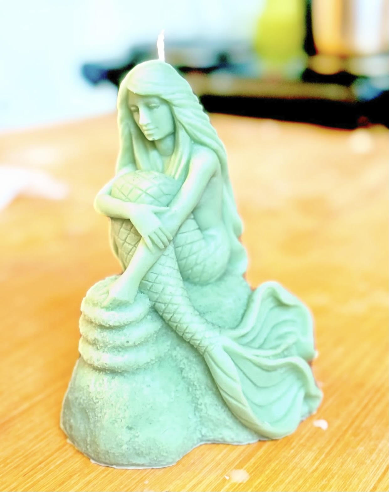 beach themed custom hand poured soy and beeswax decorative candle molds 